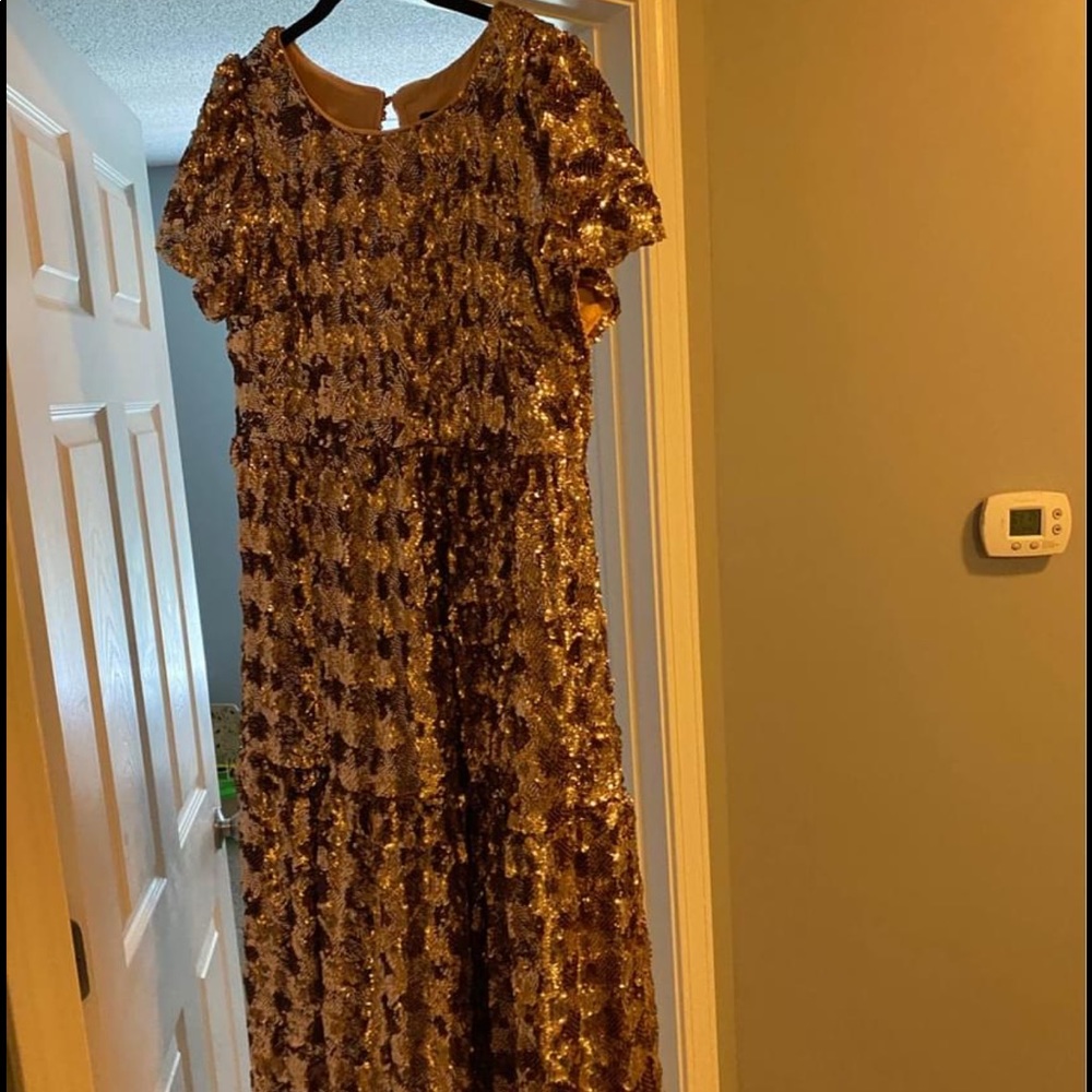 Anthropologie Sequin Dress